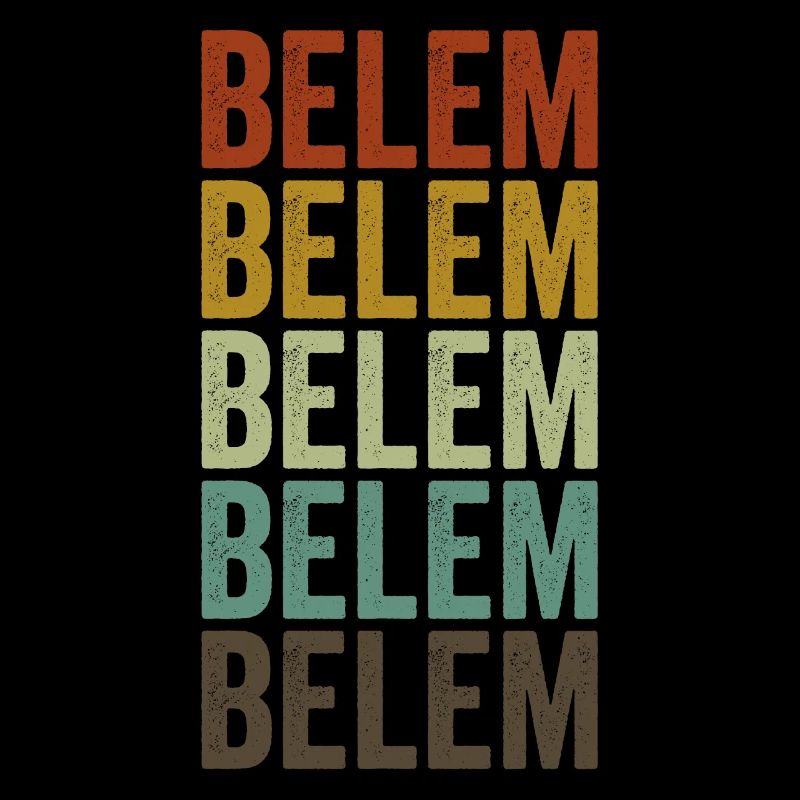 Belem Brésil Rétro Vintage
