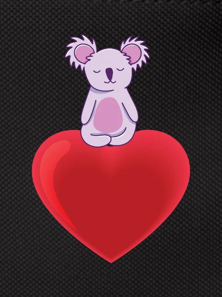 Sweet Koala With Heart