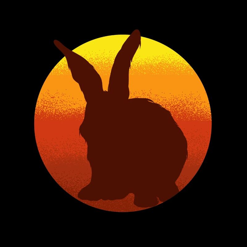 Rabbit Tshirt Kids Vintage Rammler Rabbit