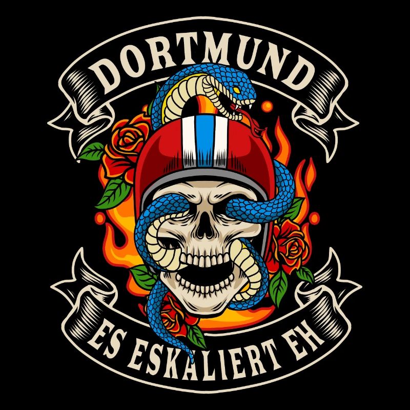 Dortmund Biker Geschenk es eskaliert eh Dortmund