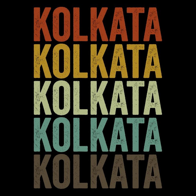 Kolkata India Retro Vintage