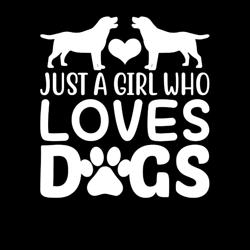 NUR EIN MÄDCHEN, DAS HUNDE LIEBT