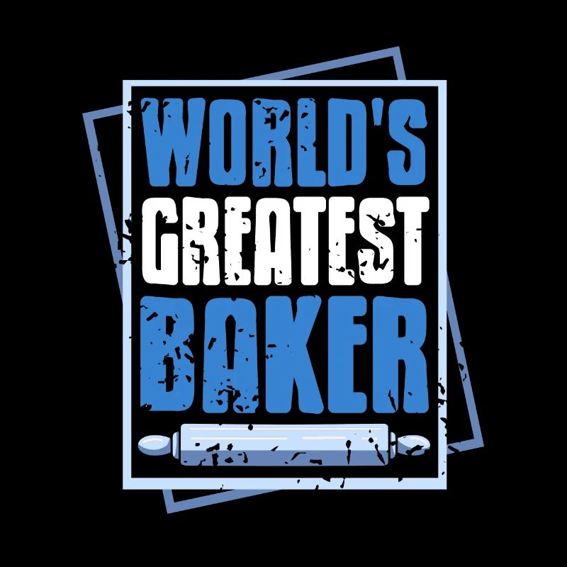 World's Greatest BAKER Cool Retro Vintage Baker
