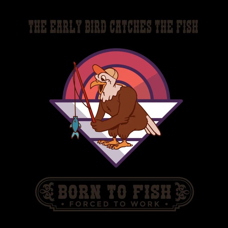 Le lève-tôt attrape le poisson