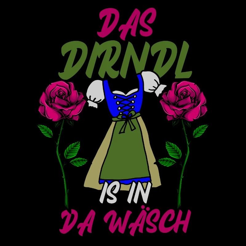 Mei dirndl is in da wasch