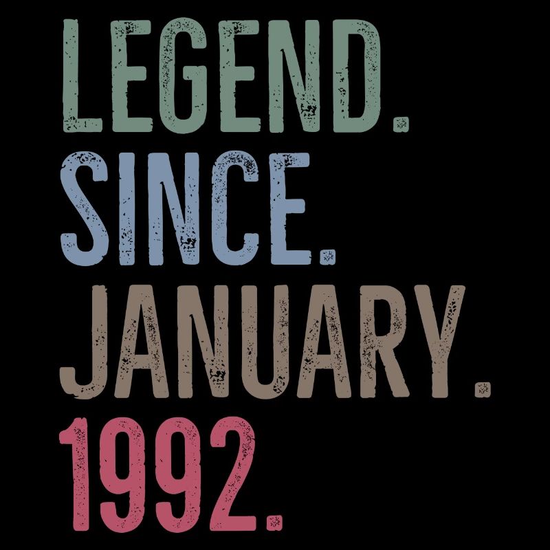 Legend Since January 1992