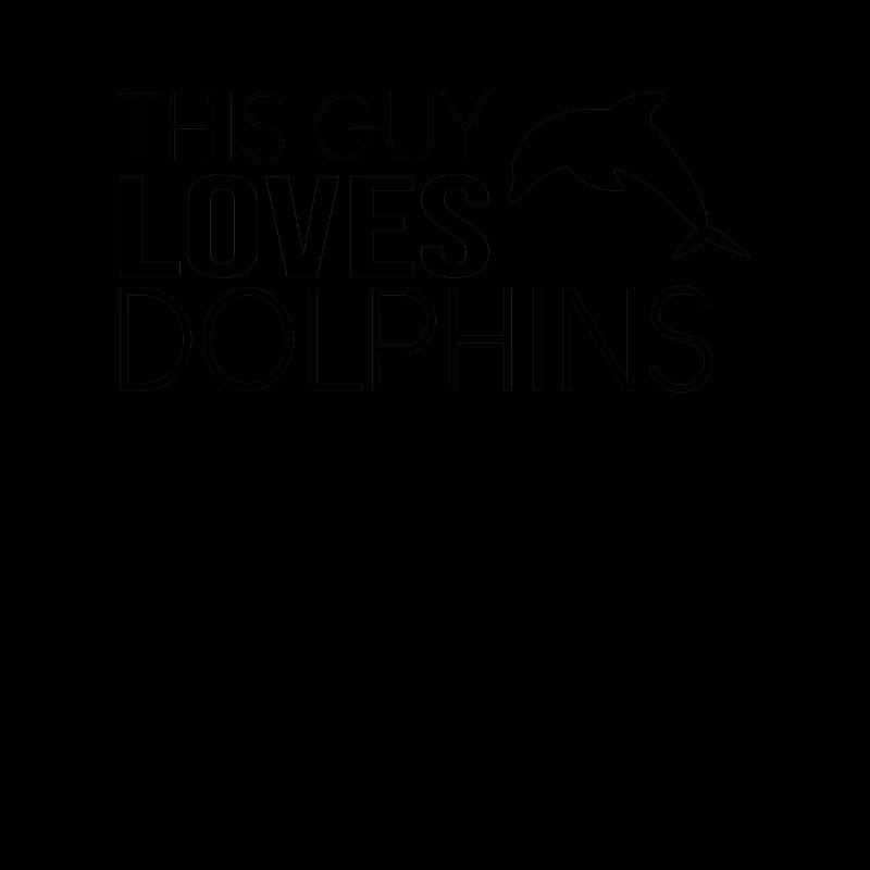 This guy loves dolphins