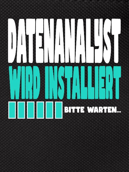 Datenanalyst wird installiert