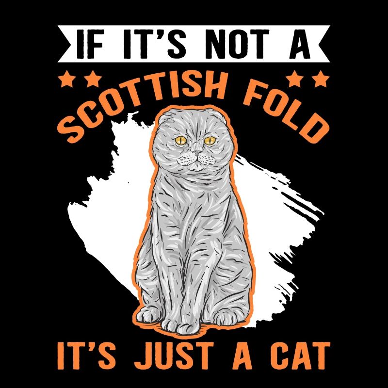 Scottish Folding Ear Cat Cat Owner Gift