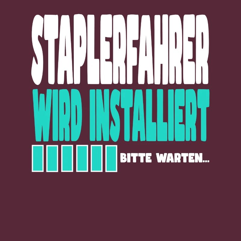 Staplerfahrer wird installiert