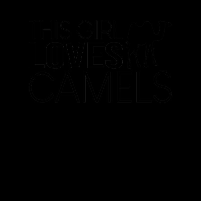 Mädchen Kamel Spruch