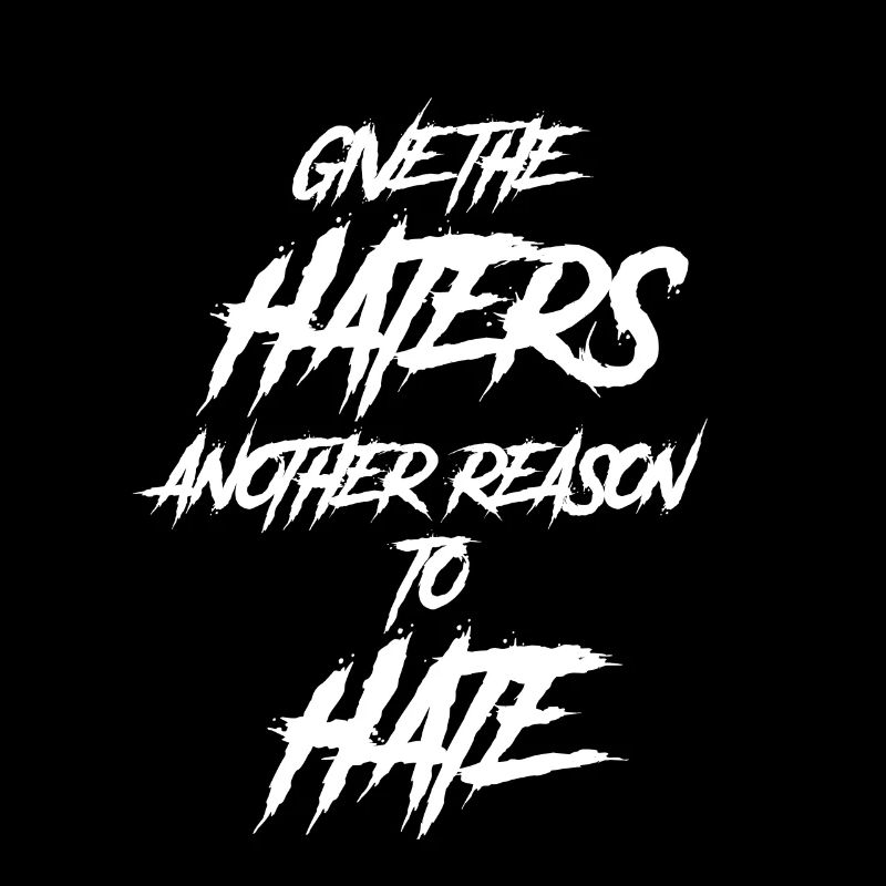 Goth Saying Funny Gives The Haters Another