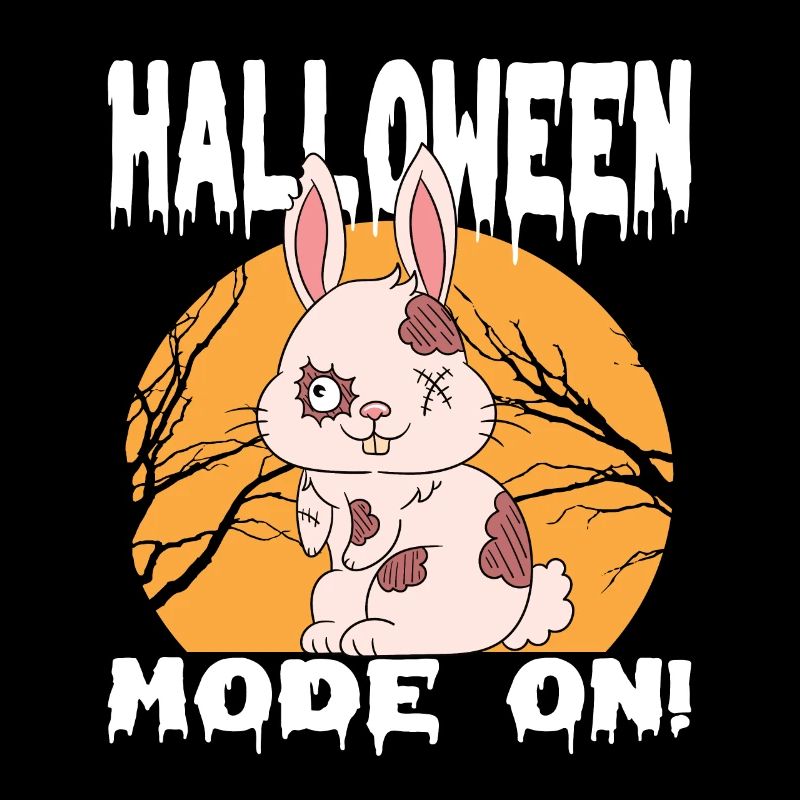 Halloween Zombie Animals Halloween Rabbit