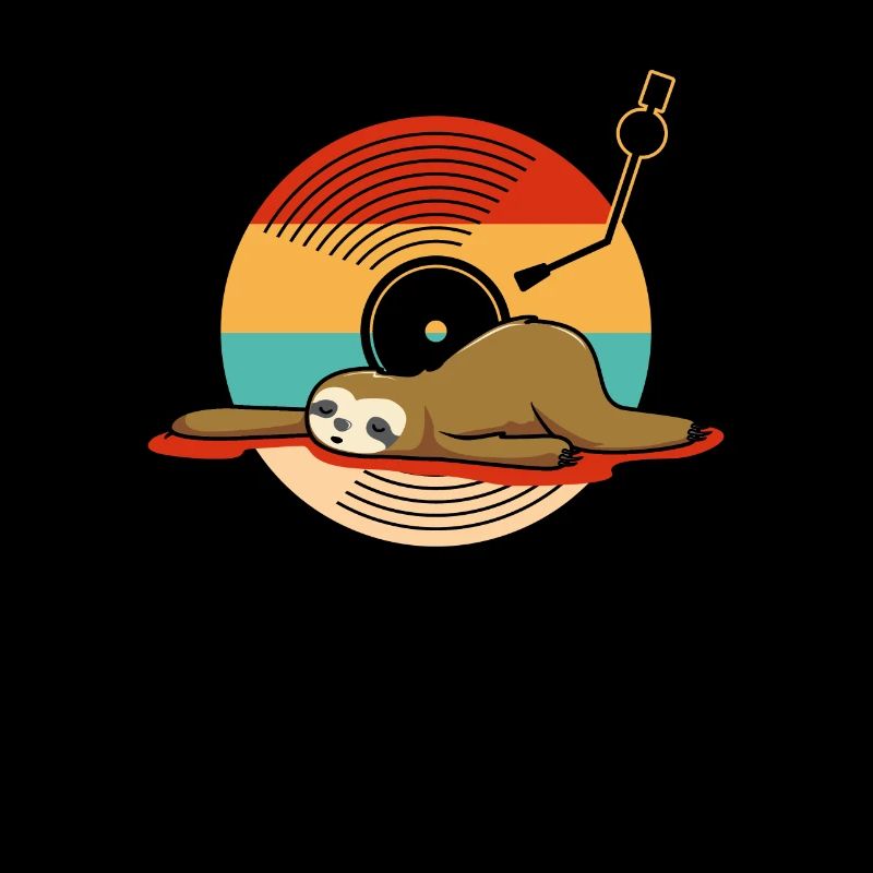 Musique Vinyle LP Collection Mignon Sleeping Sloth