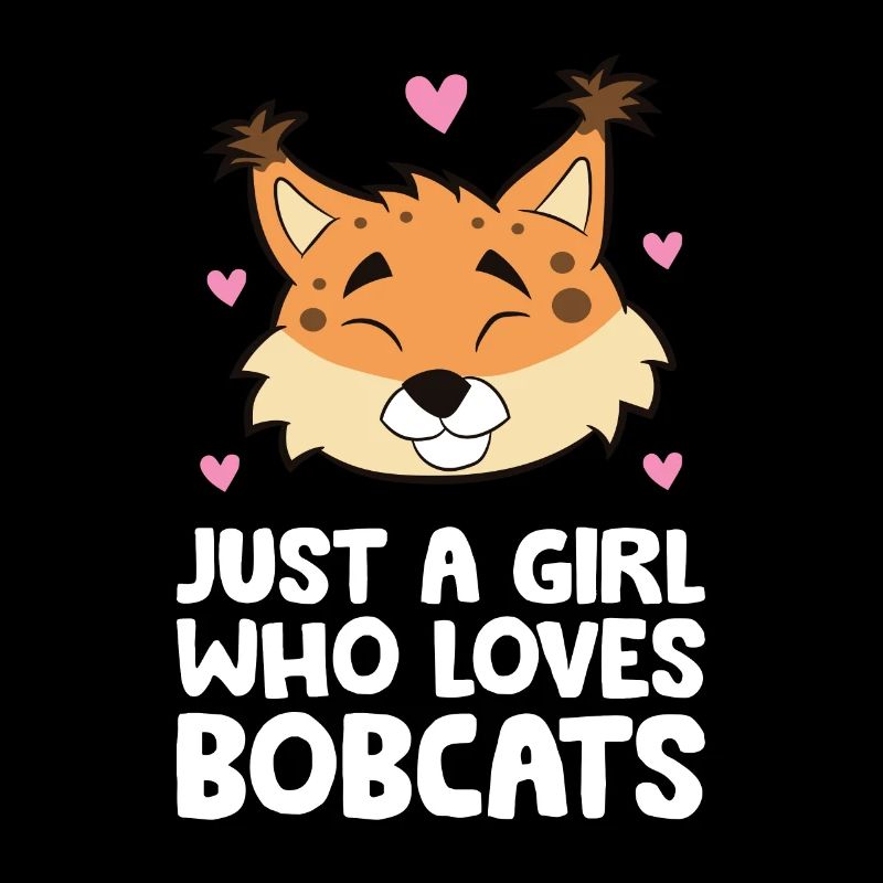 Nur ein Mädchen, das die Bobcats liebt