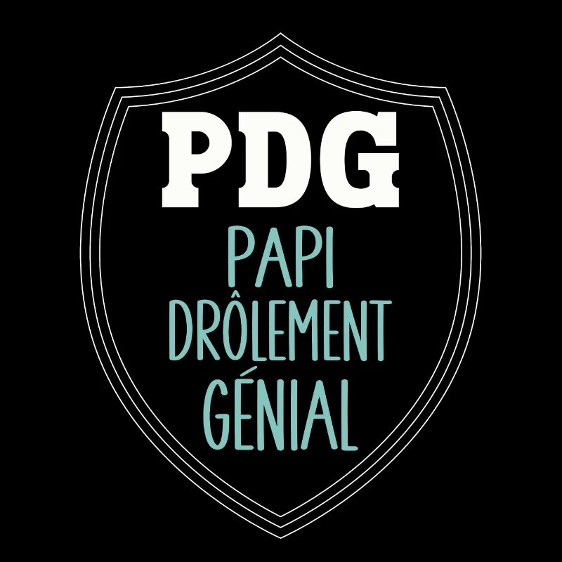 PDG Papi Idée Cadeau Fête Des Grands-Pères