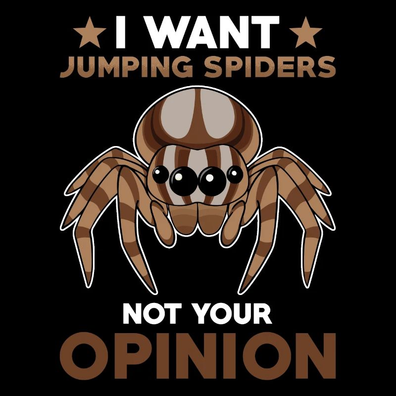 Jumping Spider Saying