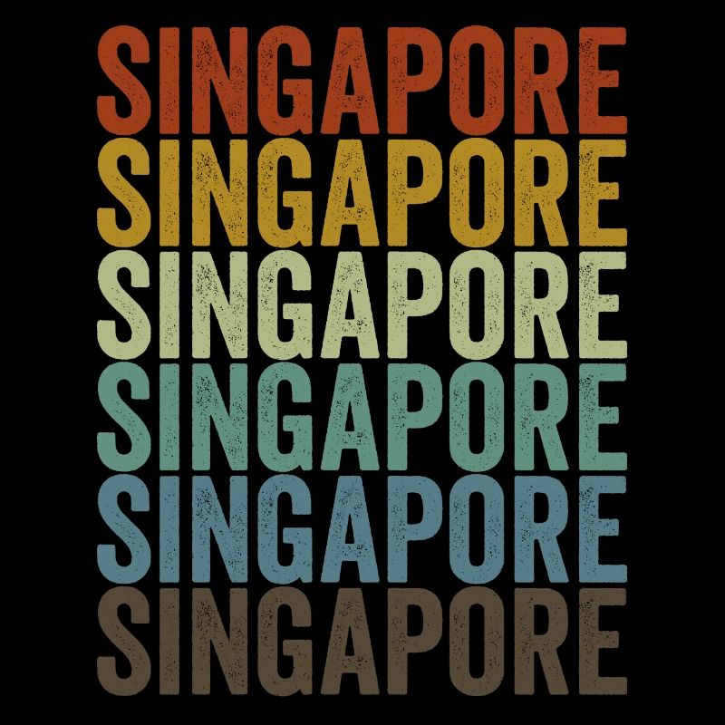 Singapour Singapour Retro Vintage