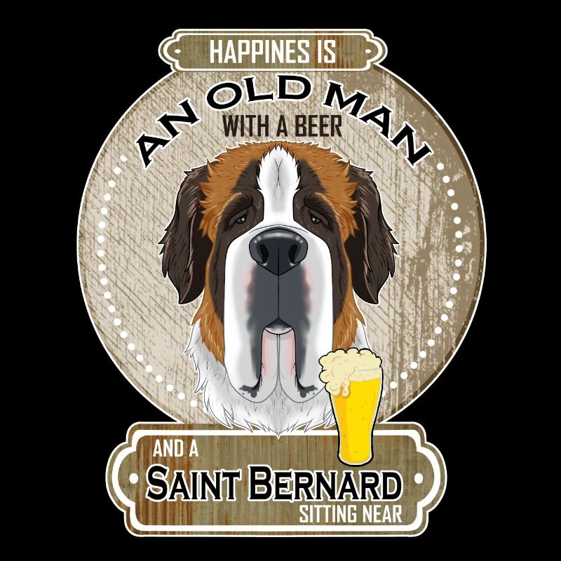 Saint Bernard Dad Beer Lover