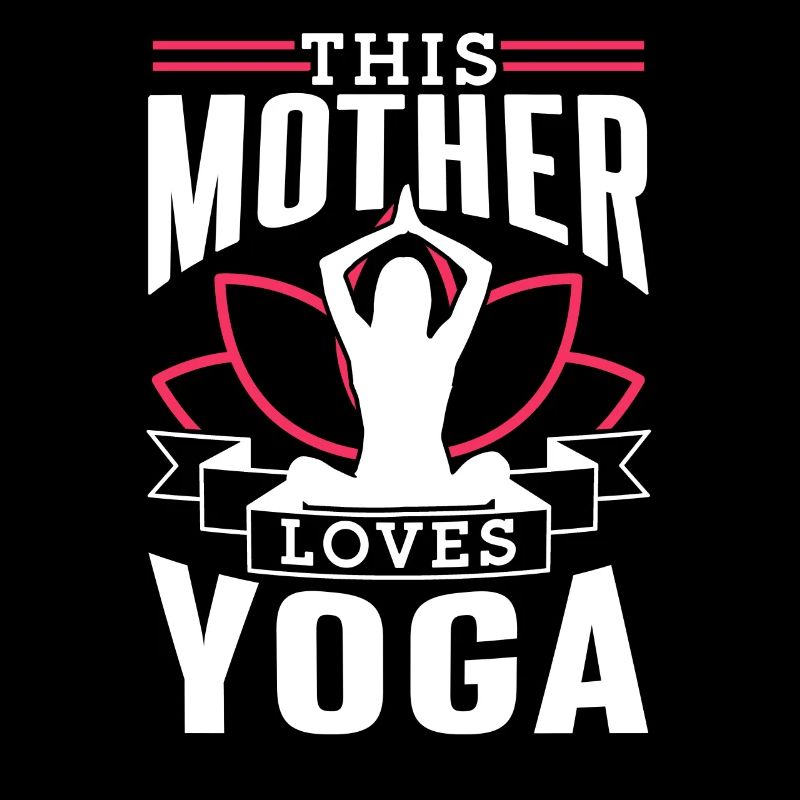 Diese Mutter Liebt Yoga Mama Hobby Mami