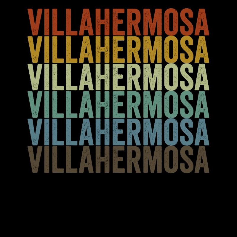 Villahermosa Mexico Retro Vintage