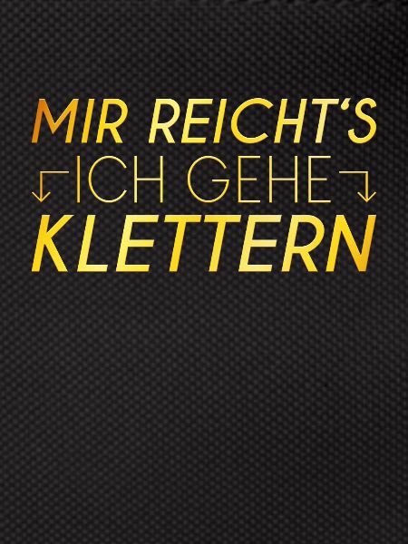 Klettern Spruch