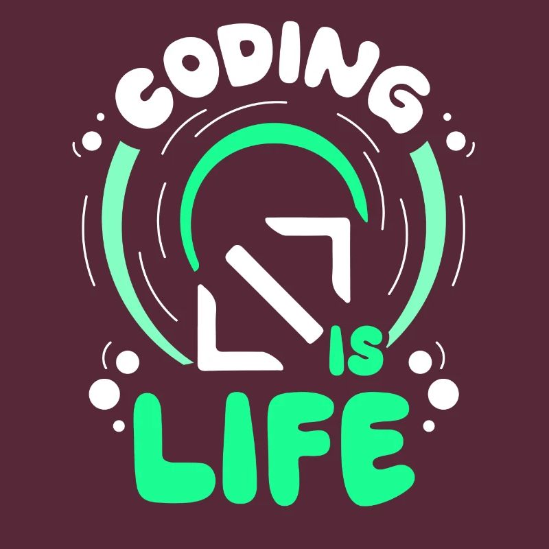Coding Ist Leben Code Coder Programmierer
