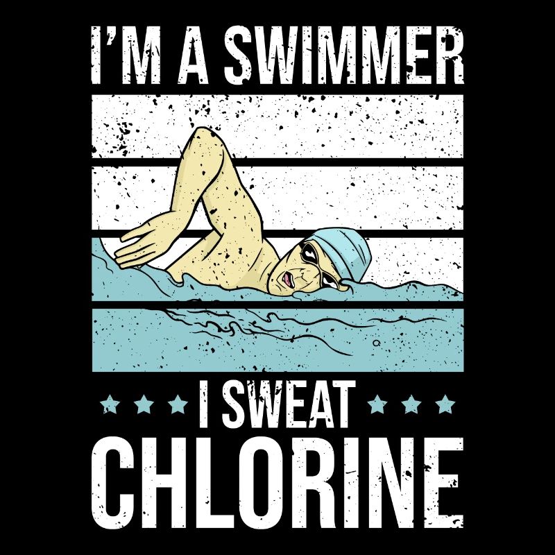 Ich Bin Ein Schwimmer, Ich Schwitze Clorine
