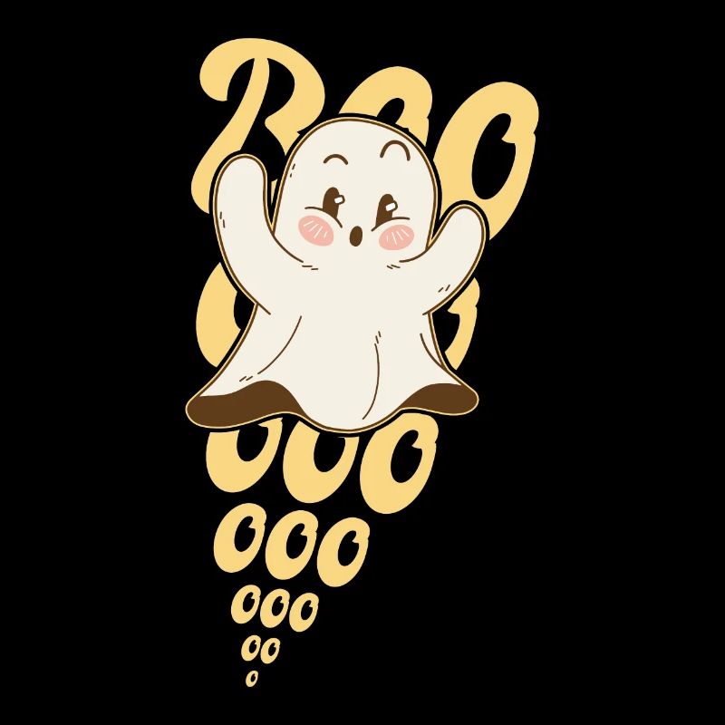 Boo halloween cute ghost