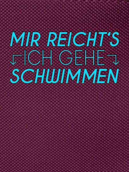Schwimmen Spruch