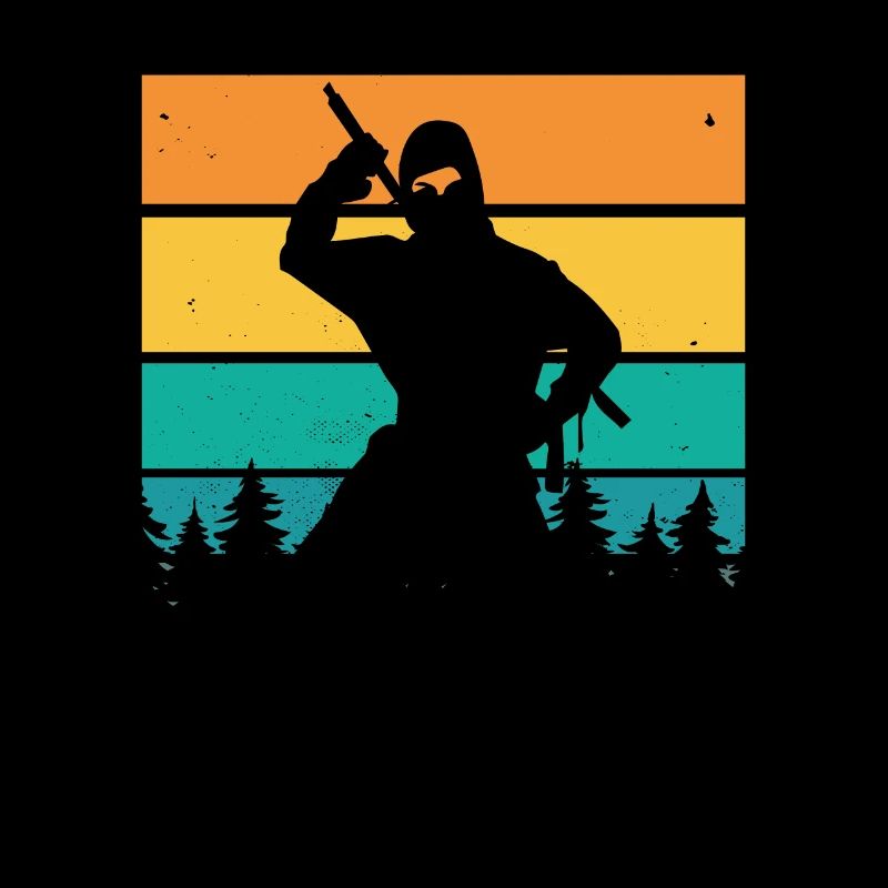 Ninja coloré japon