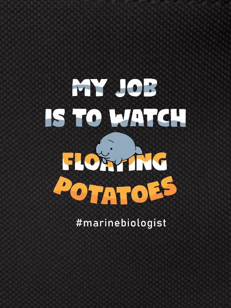 Manatee Manti floaty potatoes