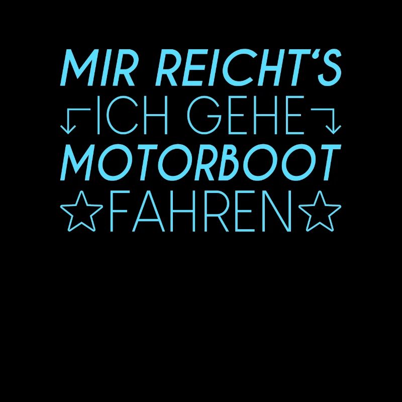 Motorboot Spruch