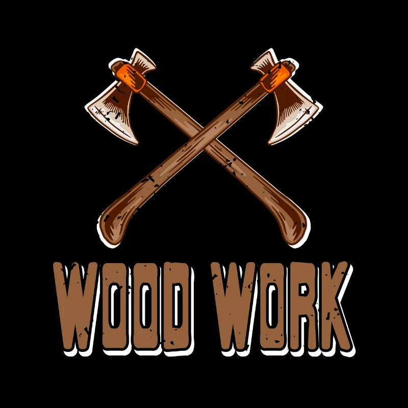 Cool Awesome Wood Work Retro Wood Worker Designs