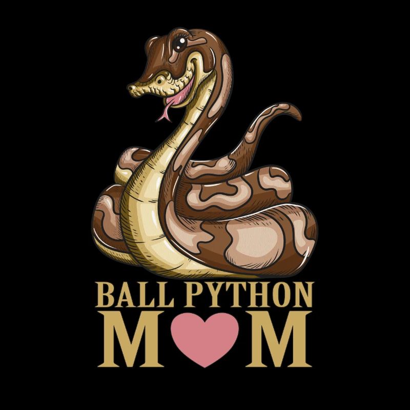 Serpent Amant Serpent Reptile Ball Python Maman