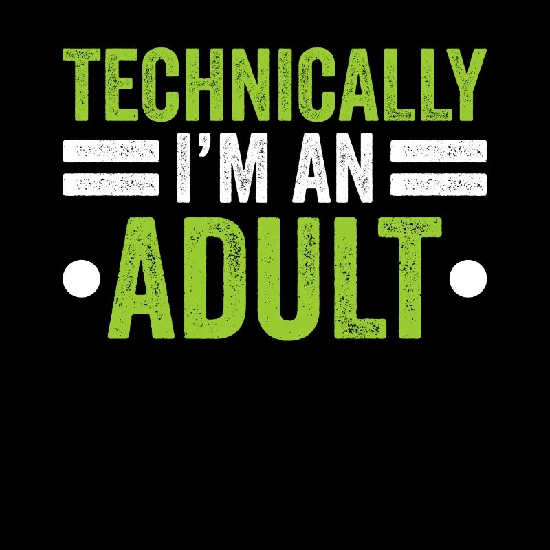 Technisch Gesehen Bin Ich Ein Erwachsener Pubertät