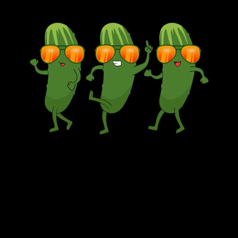 Dancing Cucumbers Dabbing Cucumber Vegetables