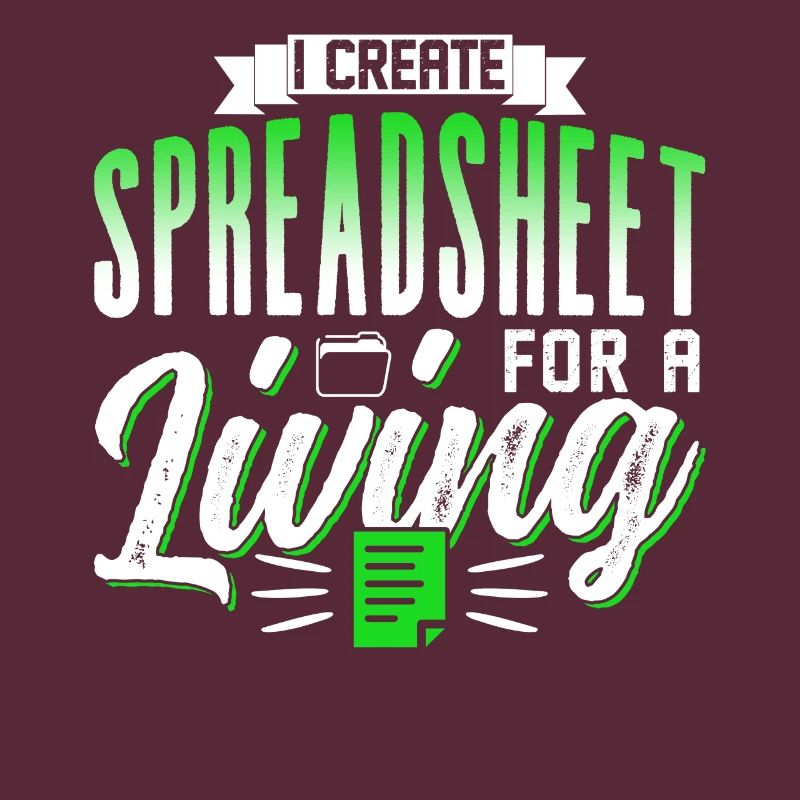 I create spreadsheets for work Spreadsheet