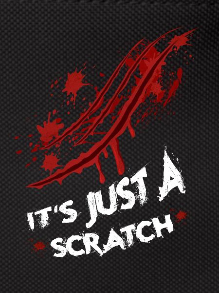 Halloween scratch mark