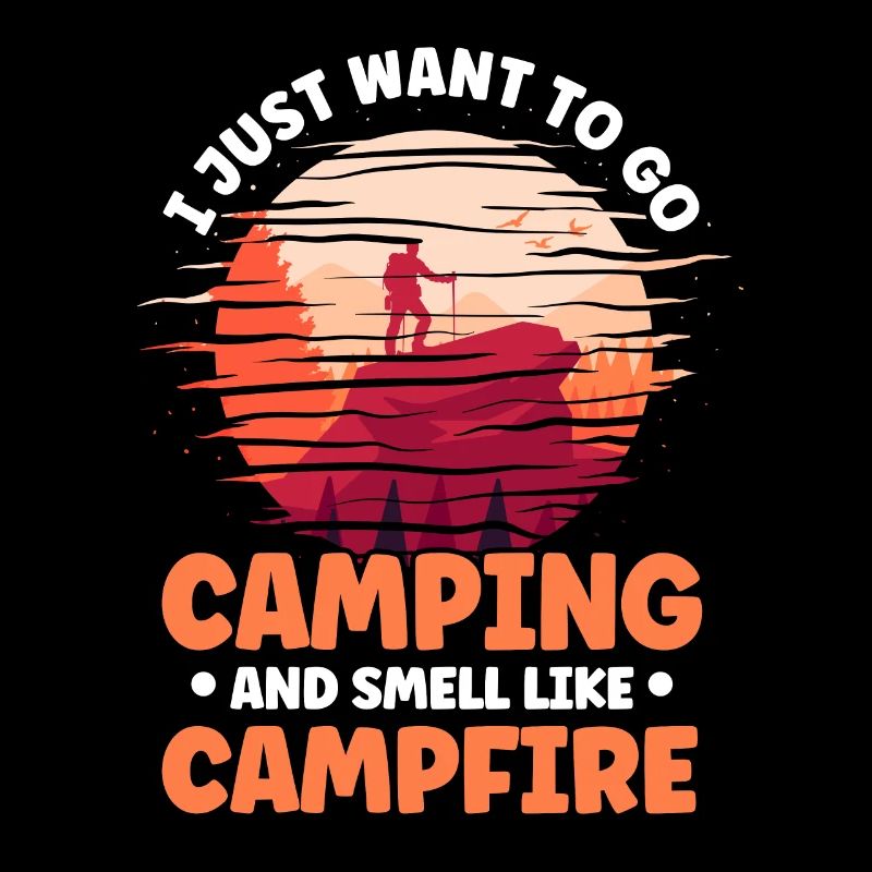 Camping Wandergeschenk Camper Hiker Outdoor