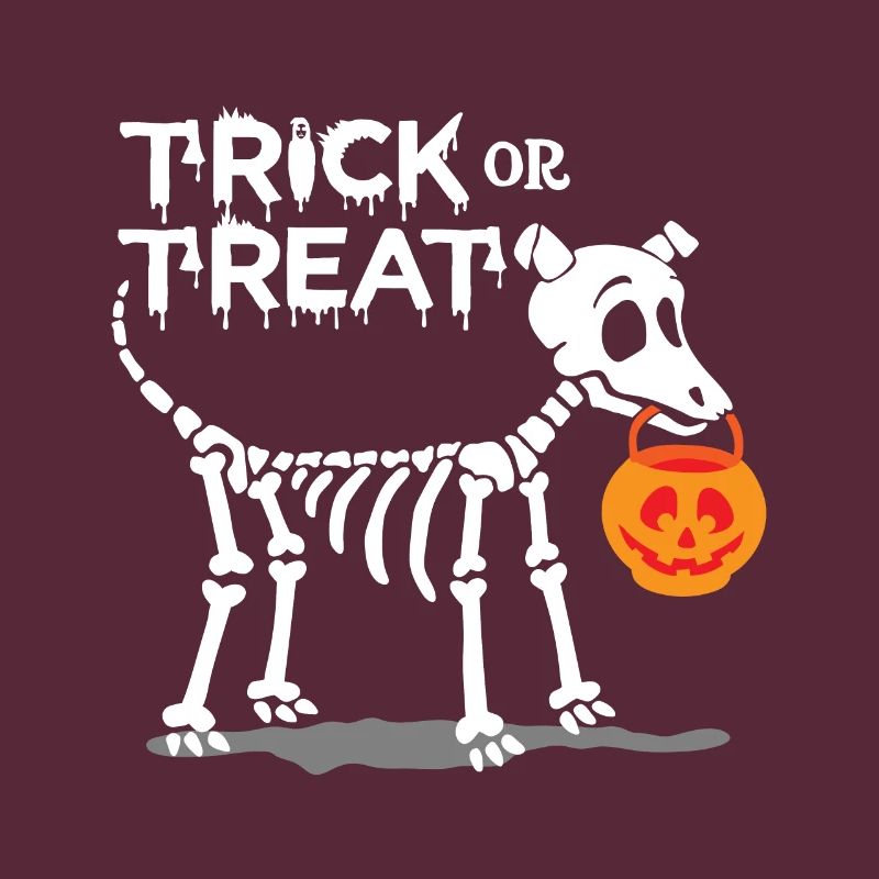 Süßes oder Saures Halloween Hund