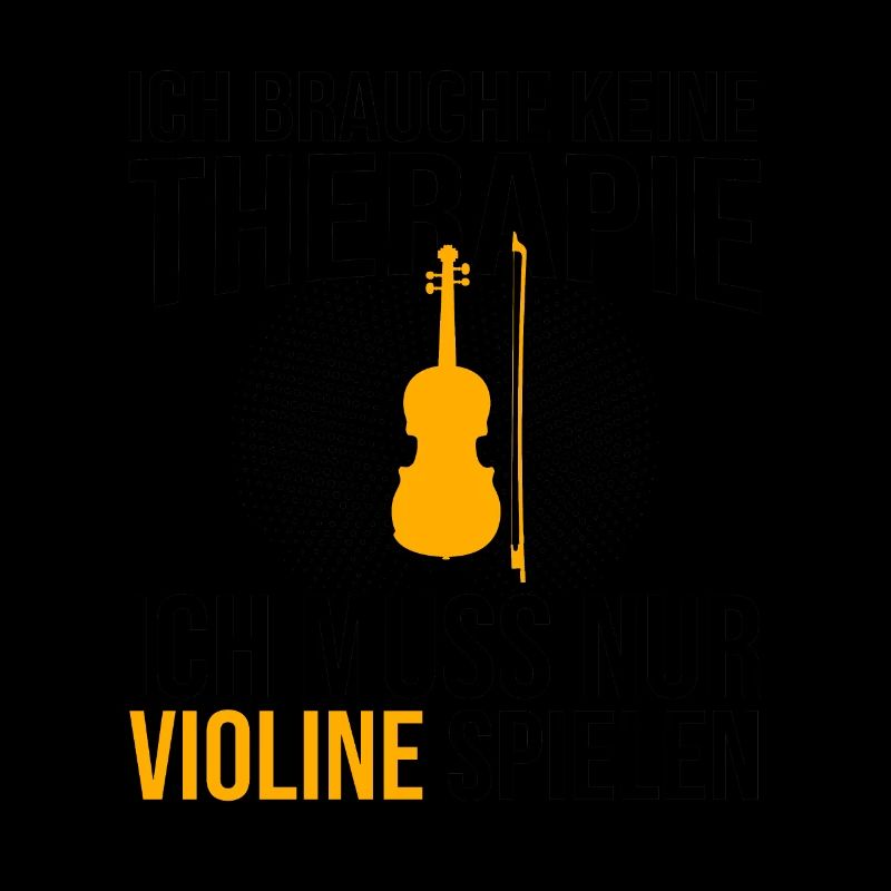 Violine Therapie Spruch