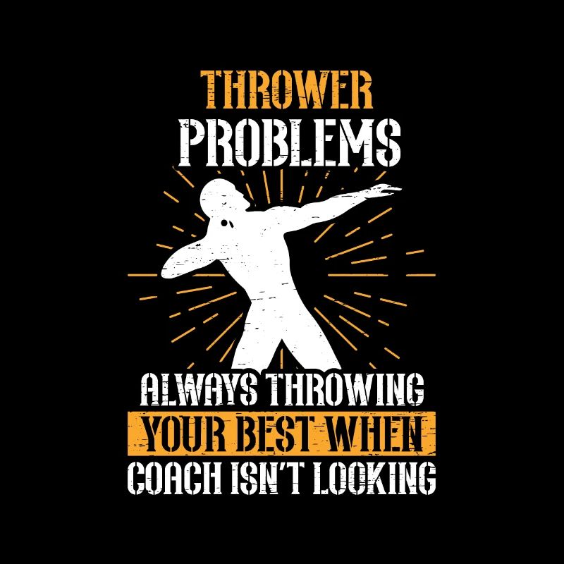 Thrower Probleme Leichtathletik Lustiges