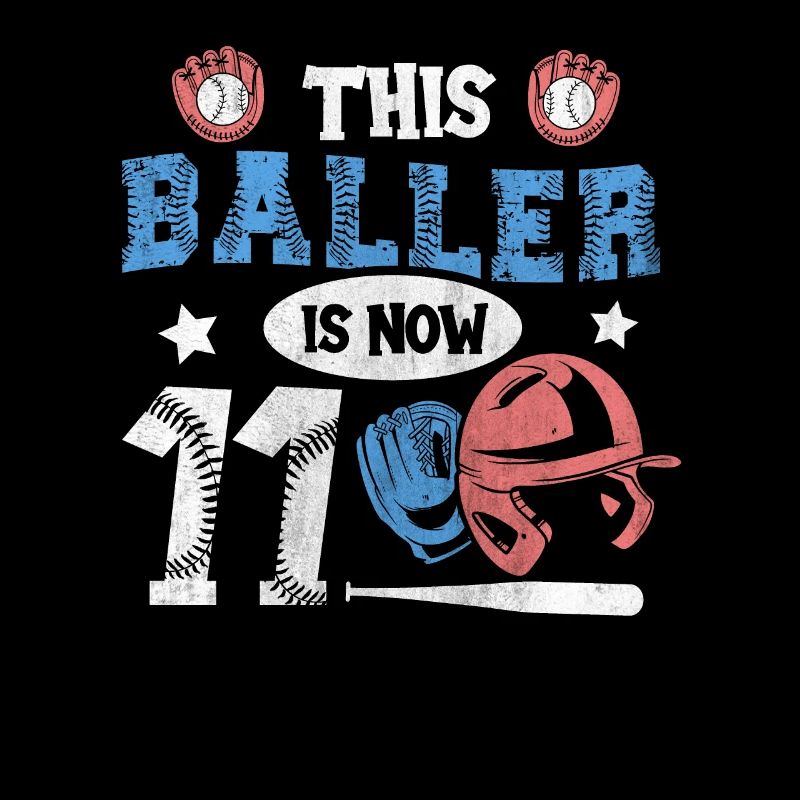 This Baller is now 11 Baseball 11th Birthday