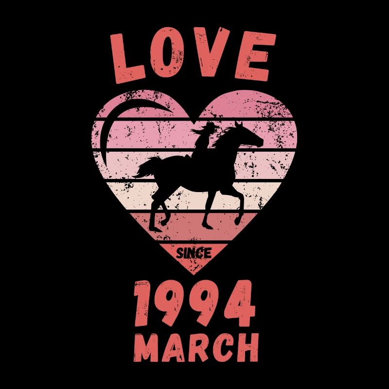 Anniversaire de l’Amour de l’équitation Mars 1994