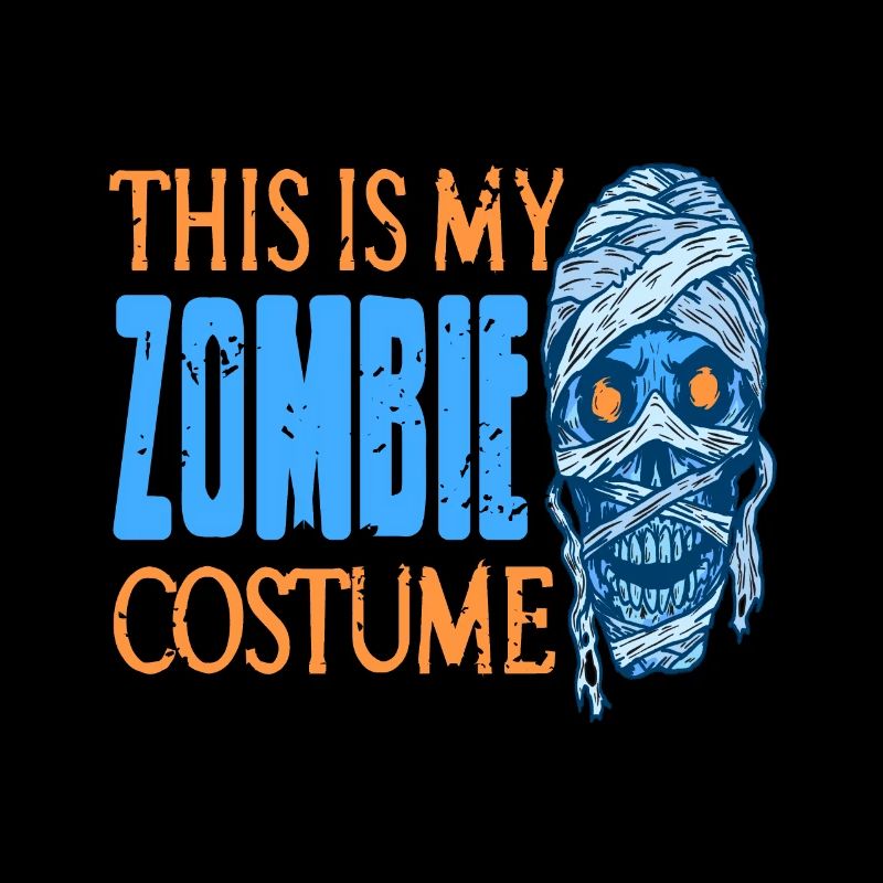 Zombie - Ceci est mon costume de zombie