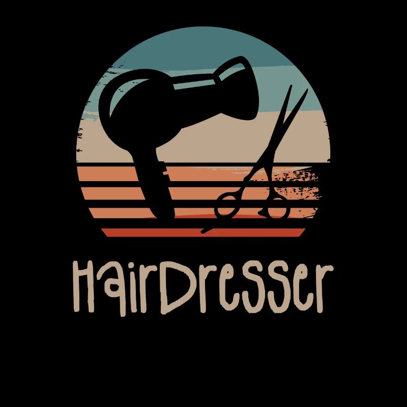 Coiffeur Rétro Vintage Classique Coiffure