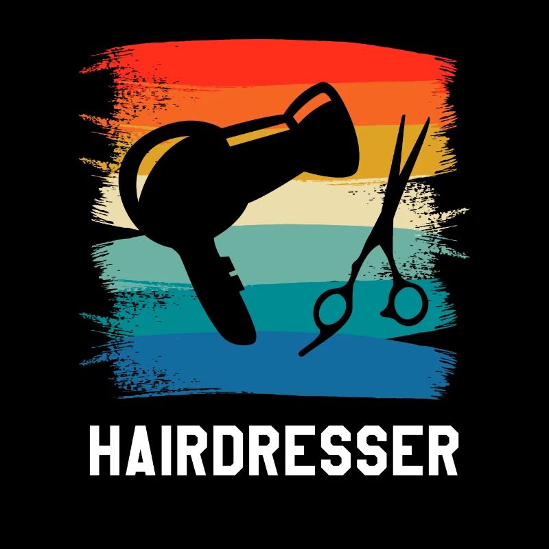 Coiffeur Rétro Vintage Classique Coiffure