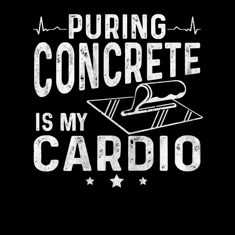 Puring Concrete est mon Cardio Betonbauer