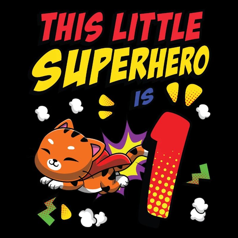 Ce petit super-héros est 1 Propriétaire de Chat 1er